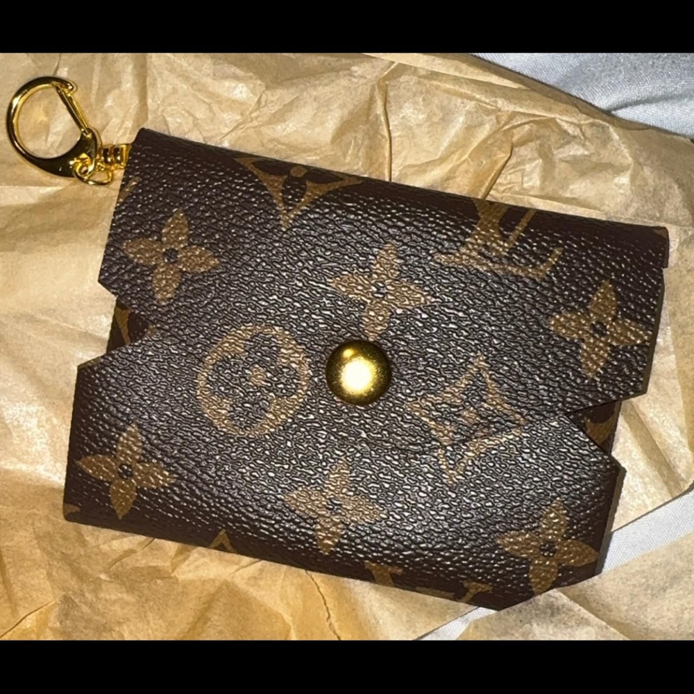Brand New Louis Vuitton Key chain cardholder (Up cycled)